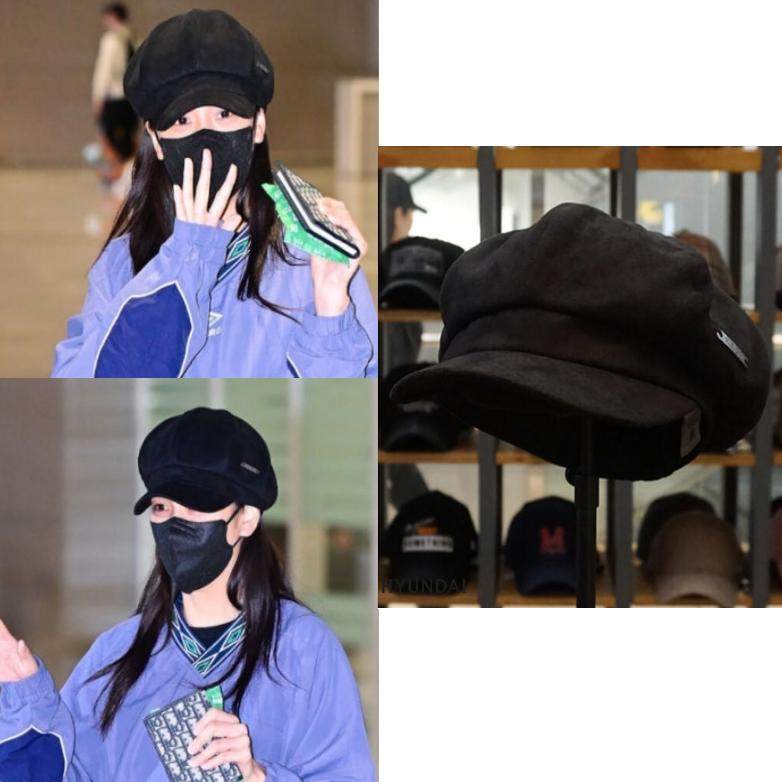 韩国代购 hatson正品 Mr.Real GoodMan 金智秀同款帽子 报童帽