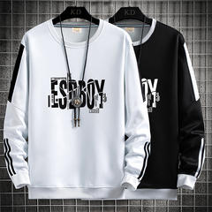 Spring long sleeve t-shirt men's casual loose bottomed shirt student tide brand clothes men's sweater