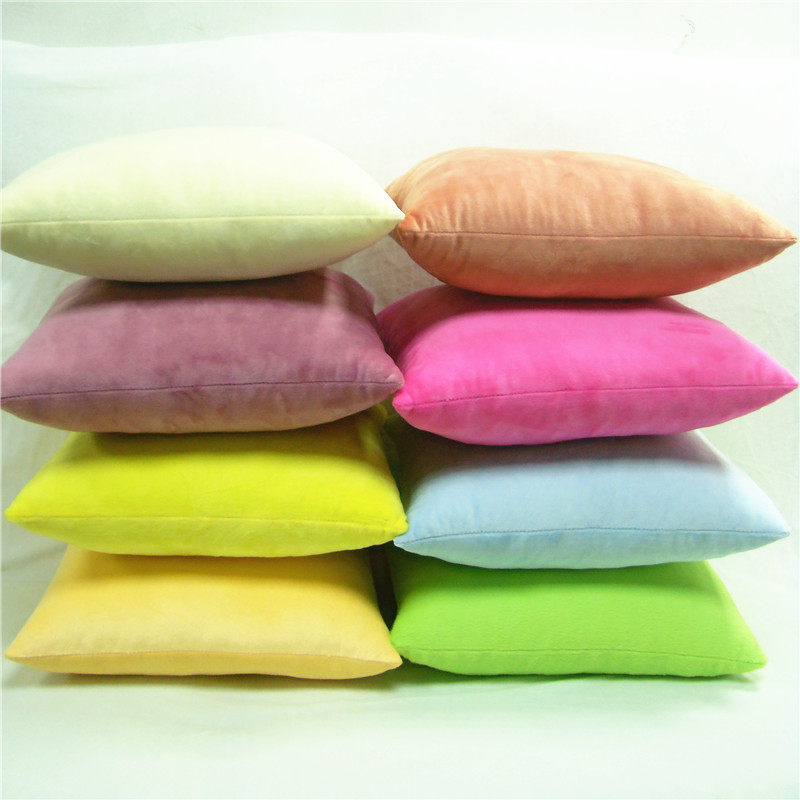 素色方形毛绒抱枕家居布艺软饰沙发靠枕可定制公司logo,居家布艺,靠垫/抱枕,淘宝优惠券,粉丝福利购,淘宝优惠卷