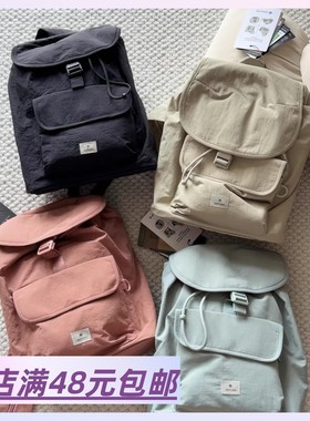 |Xiao.g|包邮 很耐看的日杂风~简约精致又百搭 户外轻日系双肩包