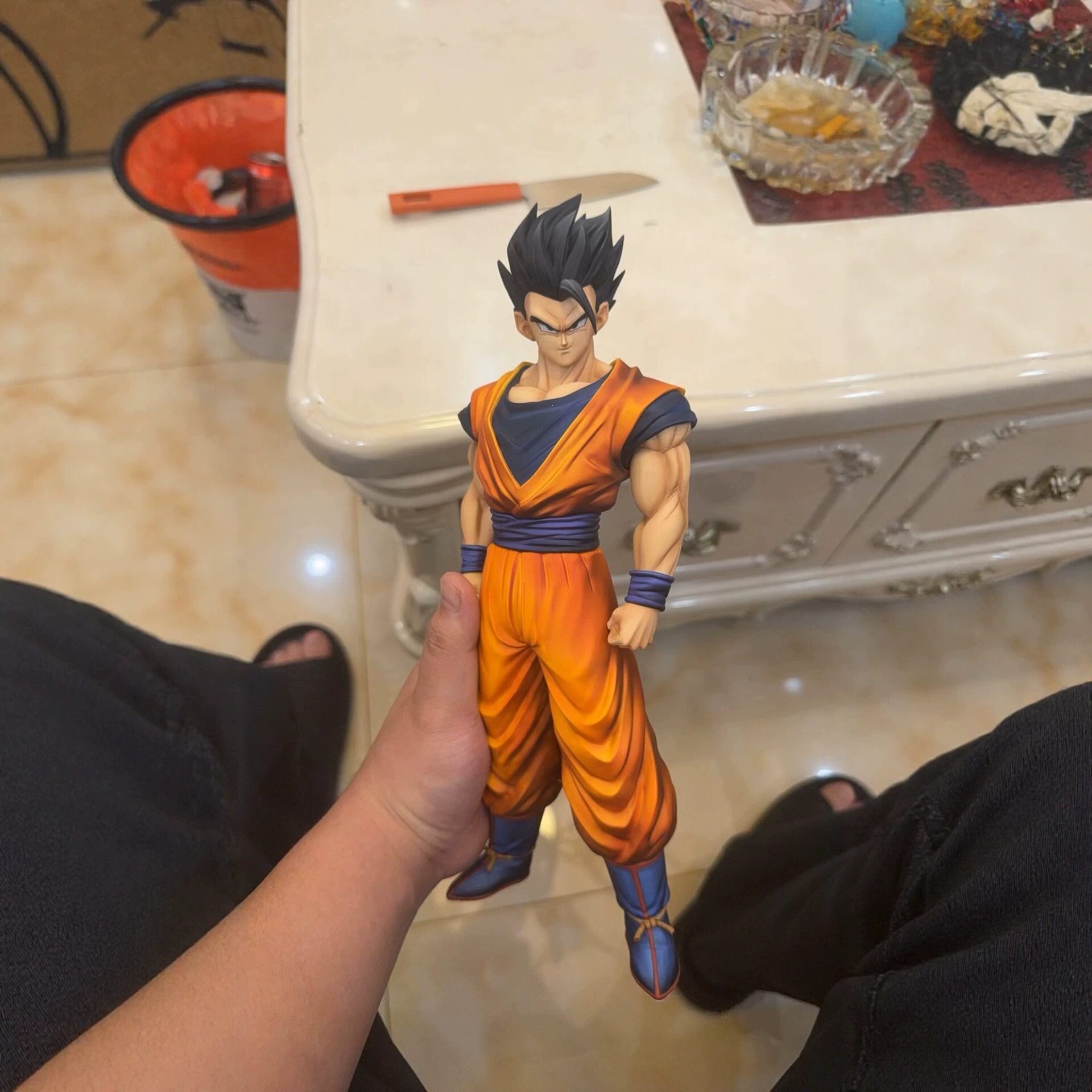 优质版神秘悟饭七龙珠动漫周边手办摆件雕像模型桌搭潮玩场景礼物