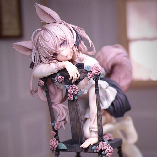 小兔兔弗洛瓦二次元美少女手办