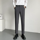 男九分韩版 潮流垂感修身 显瘦休闲男士 秋季 裤 小西裤 直筒西装 子 新款