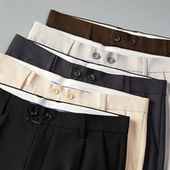 百搭修身 长裤 裤 子男休闲裤 子 男士 直筒新款 小脚九分西裤 春秋裤 春季