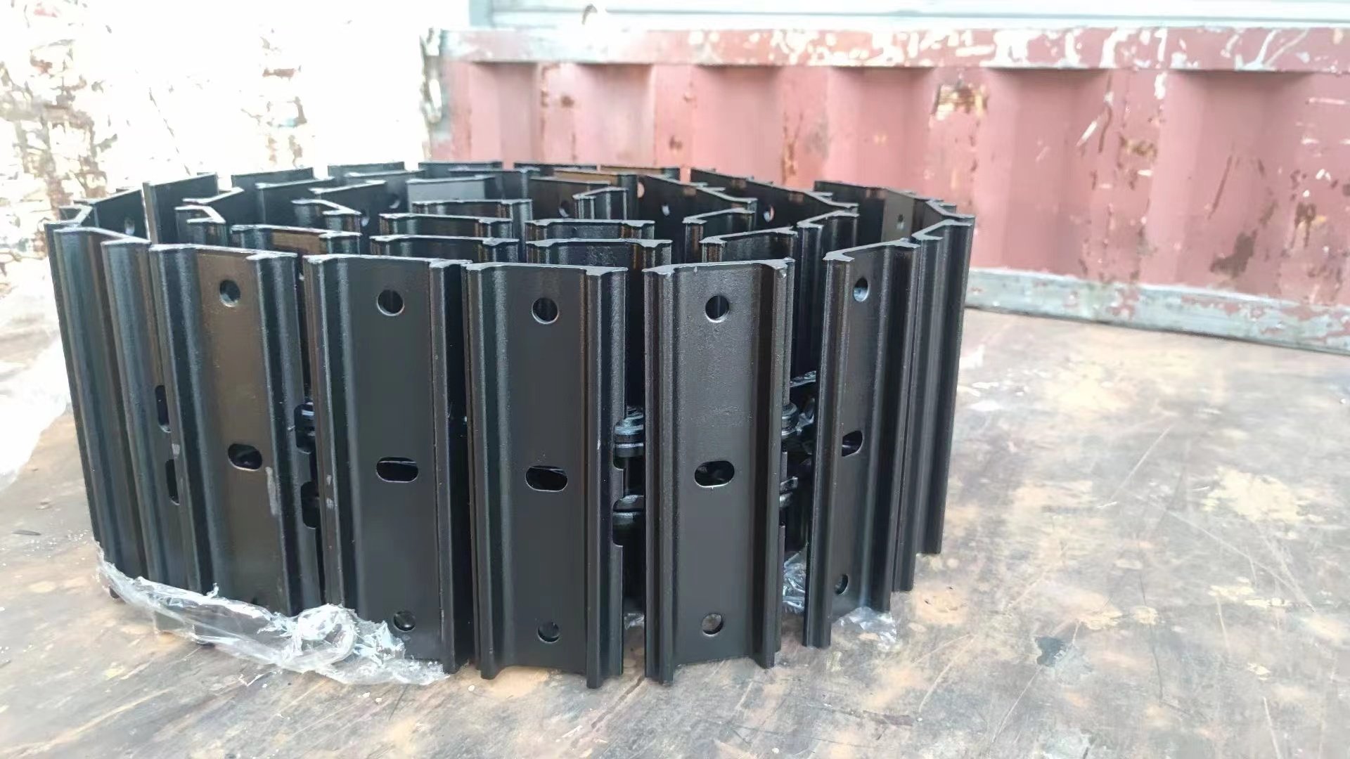 微挖石川岛玉柴小松久保田日立15/20/30/35挖掘机铁履带总成链条