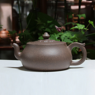 宜兴紫砂壶史顺强菱花原矿青灰泥名家纯全手工泡茶壶功夫茶具