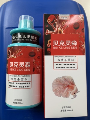 贝克灵森新款杀菌水水质杀菌剂改善水体发臭观赏鱼用鱼缸杀菌消毒