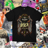 2025夏季 宽松百搭短袖 潮流时尚 圆领T恤杀手slayer男女同款