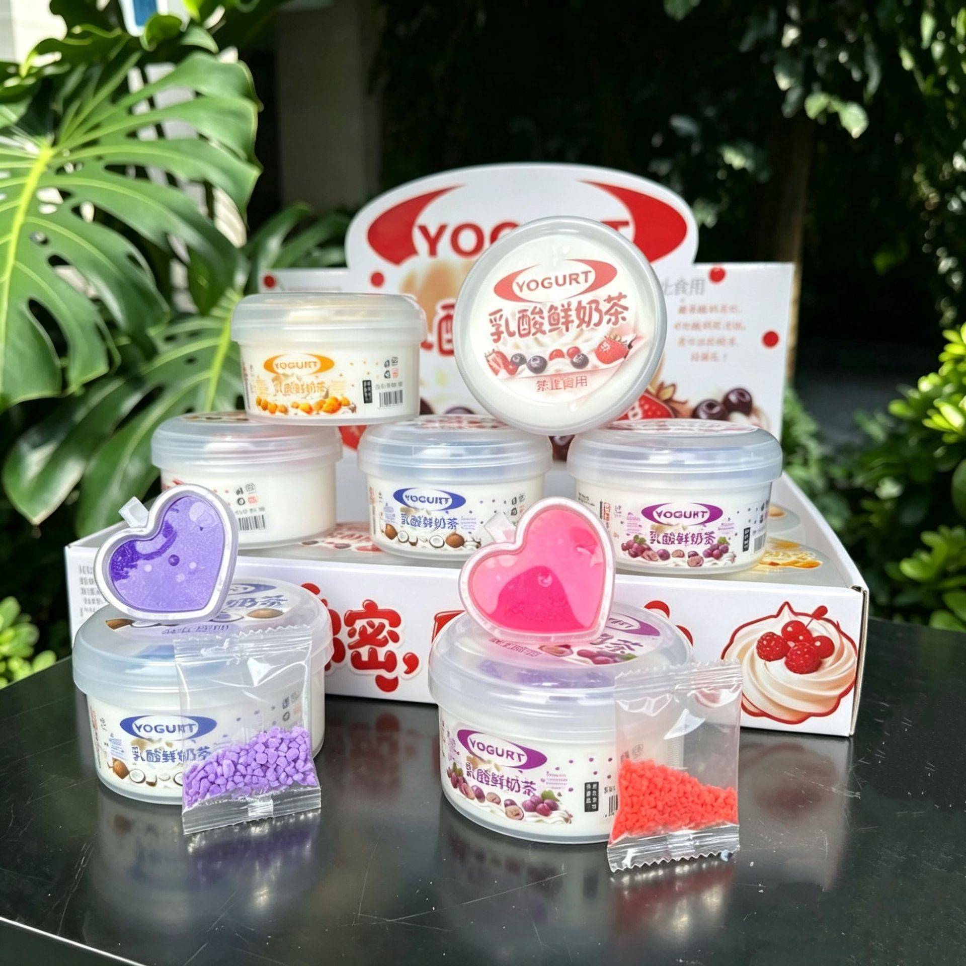 网红史莱姆帐篷泥解压不粘手