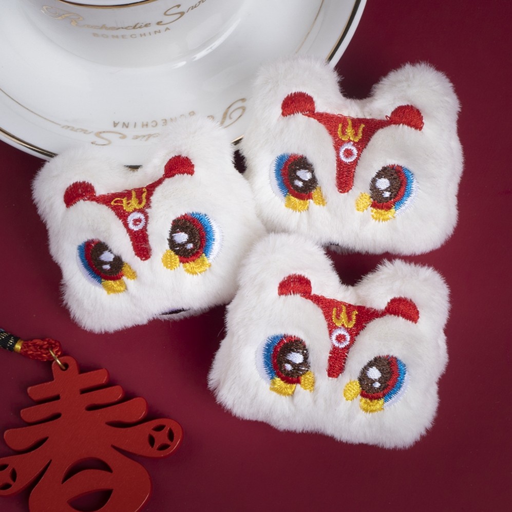 新年中国风醒狮兔年小饰品窗帘配饰点缀别针新房软装围巾装饰配件,居家布艺,窗帘扣,淘宝优惠券,粉丝福利购,淘宝优惠卷