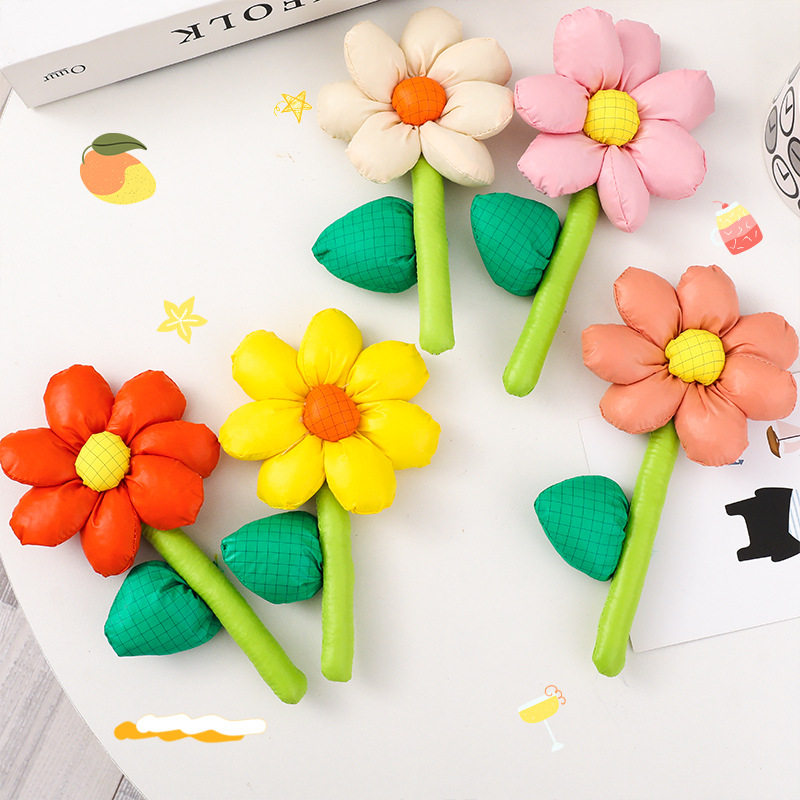 窗帘装饰点缀彩色布艺一枝花朵配件别针包包帆布袋装饰胸针饰品