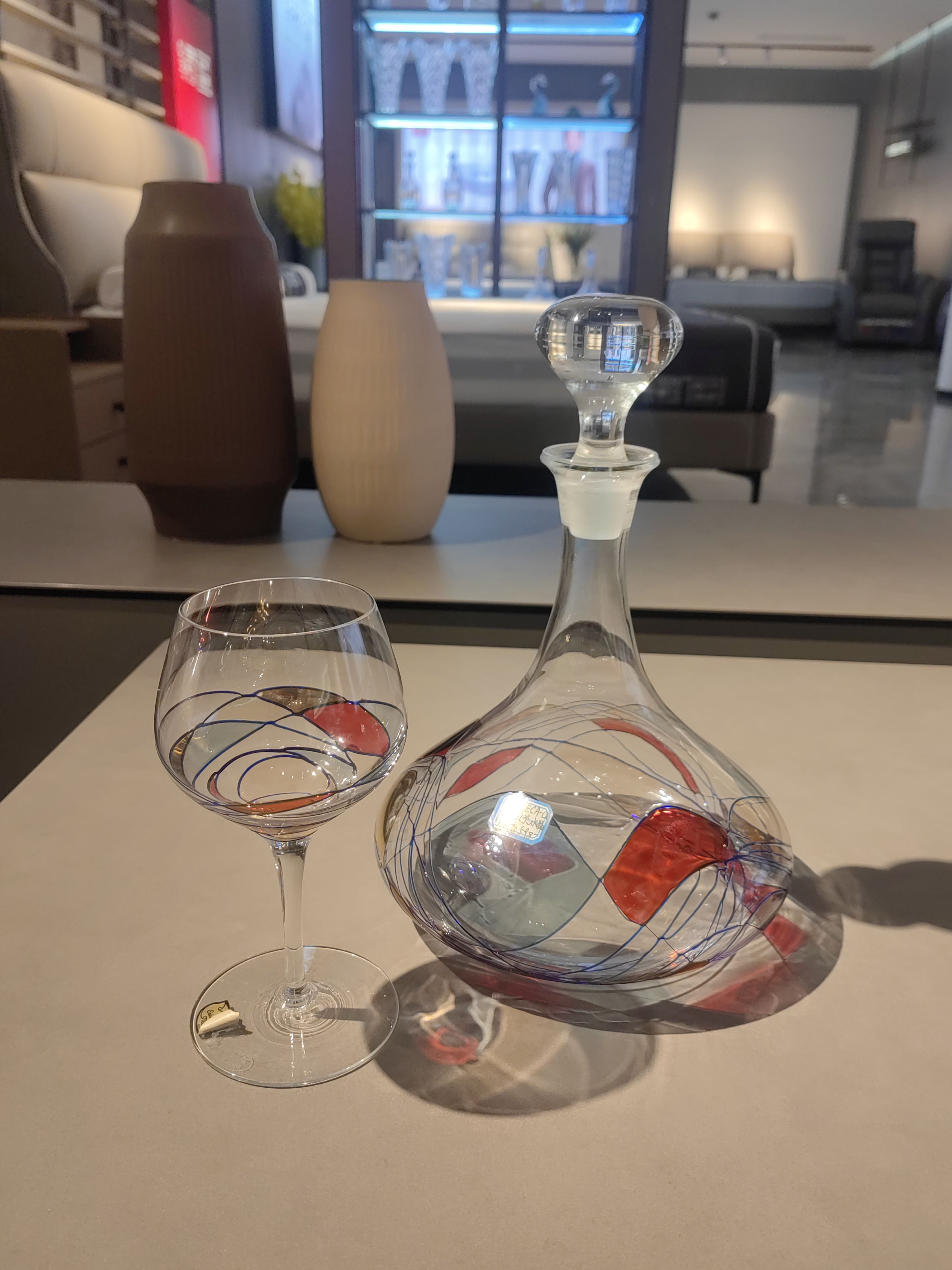 芝华仕捷克进口水晶酒杯，醒酒器，托盘，一款一价欢迎咨询