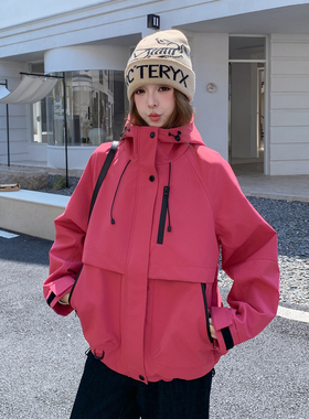 现货2026春新款时尚三防冲锋衣外套2B154WT721P180K259