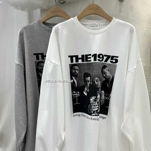 韩国直邮AGA阿加姐代购 百搭1975打底体恤