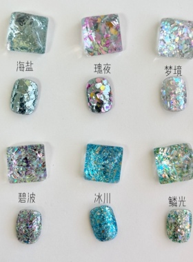 NAILMEIYIZI美甲亮片星辰大海