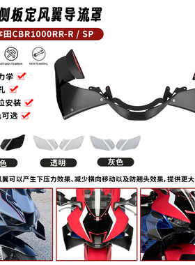 适用20-25款本田CBR1000RR-R/SP 改装定风翼后驼峰卡钳散热导风管