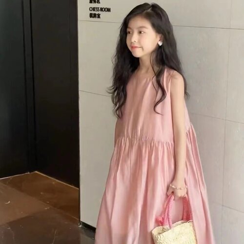 女连衣裙韩版夏无袖背心裙公主裙