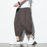 2025夏季冰丝七分裤男风宽松大码休闲裤潮流束脚哈伦裤K97P45,男装牛仔裤,星座220-2,四季星座 2025夏季冰丝七分裤男风宽松大码休闲裤潮流束脚哈伦裤K97P45,男装牛仔裤,星座220-2,四季星座