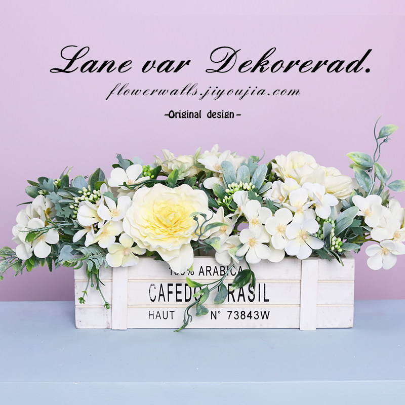 客廳仿真假花籃盆栽裝飾柵欄小清新創意擺件ins北歐婚禮茶幾絹花在類目 家居飾品, 花瓶/花器/仿真花/仿真飾品, 仿真花/假花中 - 來自Buy2taobao.com提供專業的淘寶代購服務