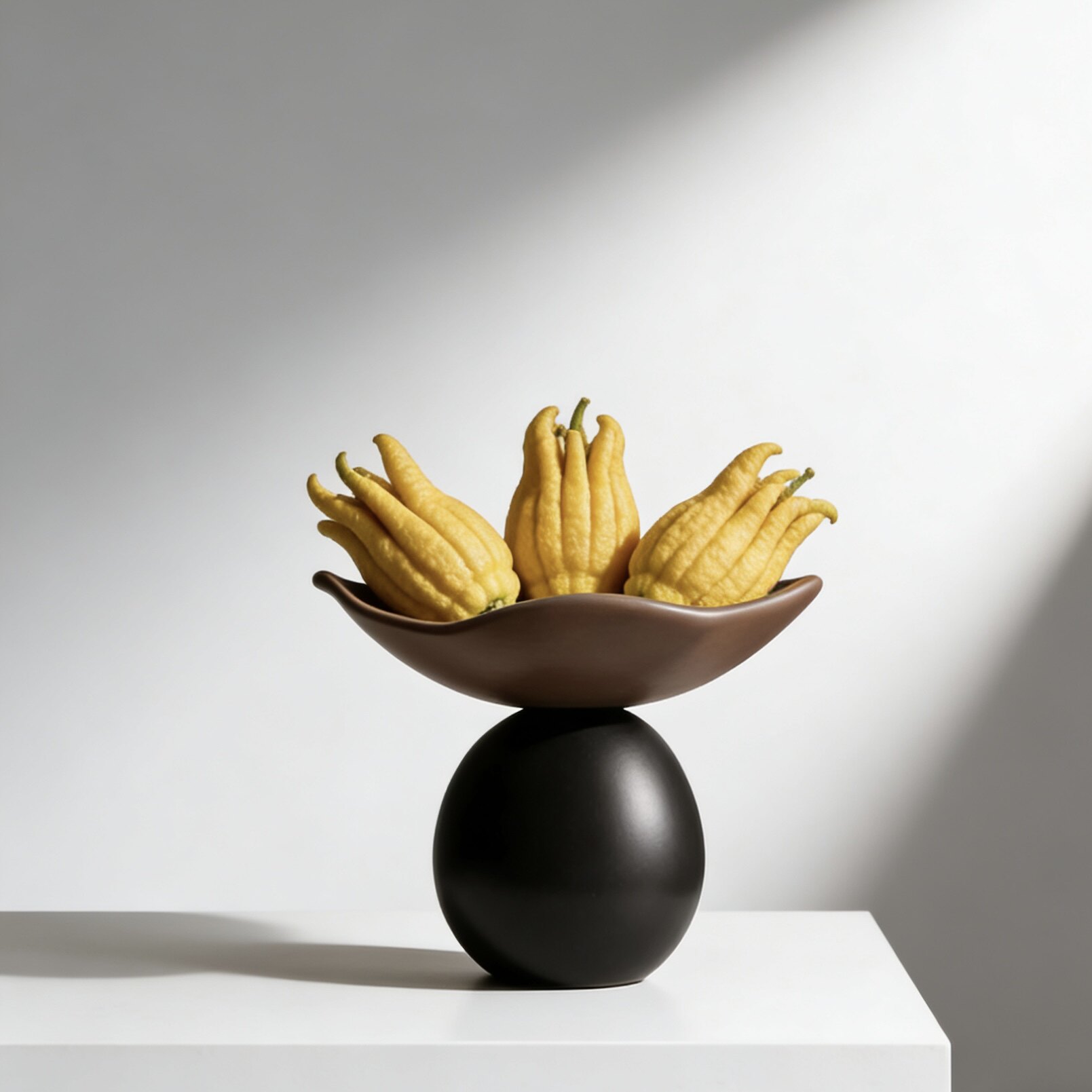 简约大气放佛手柑的托盘玄关餐厅鞋柜装饰品摆件摆放创意个性桌面