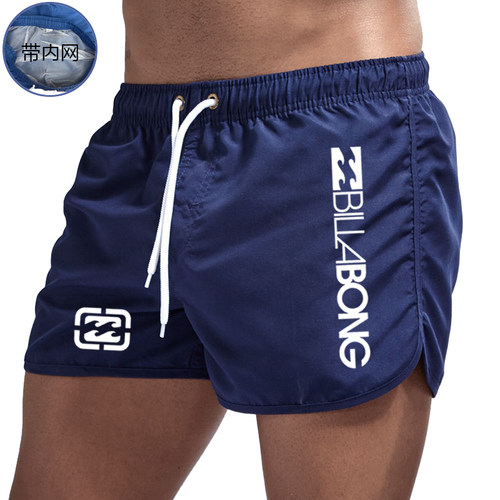 澳洲Billabong沙滩短裤男夏季薄款宽松运动三分裤沙滩短裤带内网