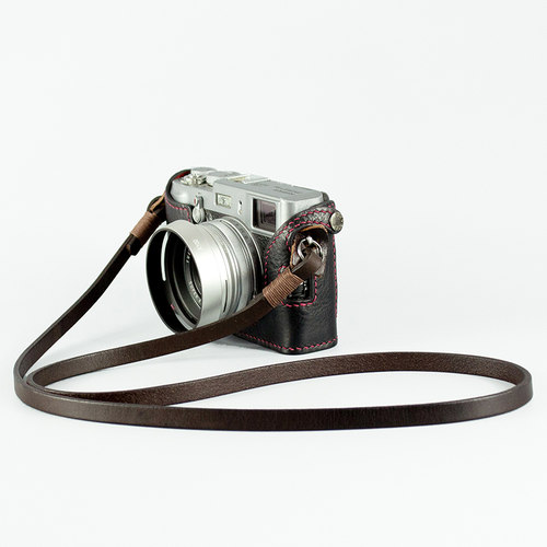 BHW手工头层牛皮相机背带肩带
