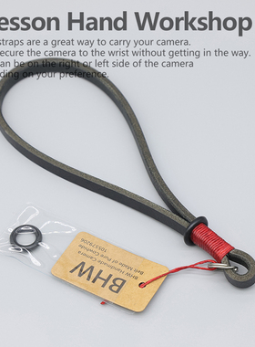 BHW植鞣牛皮 相机手腕带手绳挂绳相机单反真皮牛皮手工数码配件