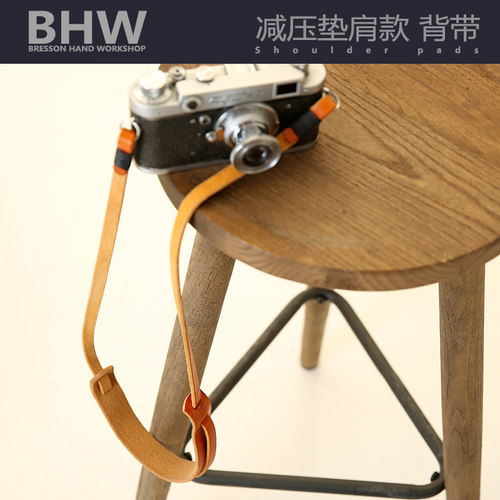 bhw10mm相机背带真皮手工尼康