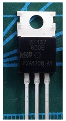 BT137-600E 双向可控硅三极管TO220插脚