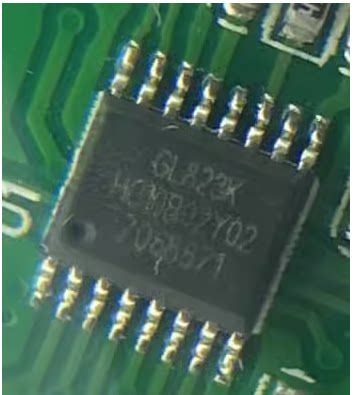 GL823K SSOP16 读卡器控制器USB芯片IC