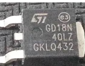 GD18N40LZ 汽车电脑板IGBT点火贴片三极管 全新原装 可直拍