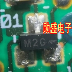 M2G 汽车电脑板开关控制器功率二极管SOT-23-3脚 SMBT1229LT1G