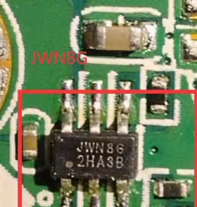 JWN8G 汽车导航中控电源降压式转换器 JW5352M SOT23-6脚 全新