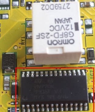VN770K 电源驱动芯片 斯柯达明锐昊锐汽车发动机BCM电脑 贴片28脚