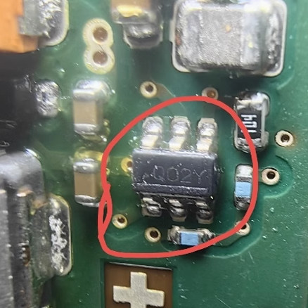 Q02Y 汽车电脑板DCDC降压稳压器电源三极管 6脚