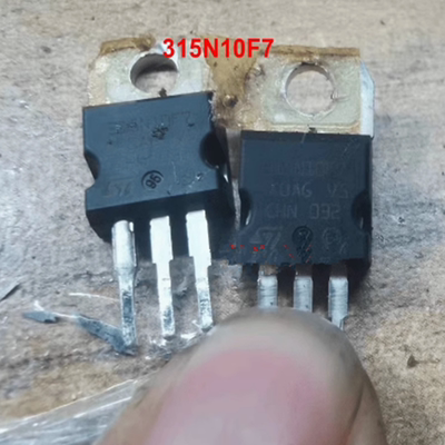 315N10F7 帝豪DSE长安新能源充电机MOS场效应三极管进口拆机测量