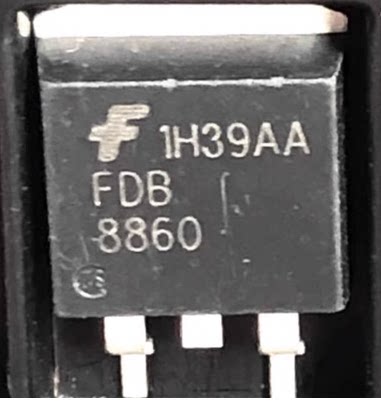 FDB8860 标志方向机进口现货TO-263 MOS场效应管 30V 80A
