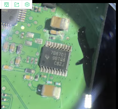 7B6701 TPS7B6701QPWPRQ1 汽车仪表电源稳压可调IC芯片模块