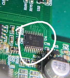 HC541A MC74HC541ADTR2汽车电脑板贴片芯片