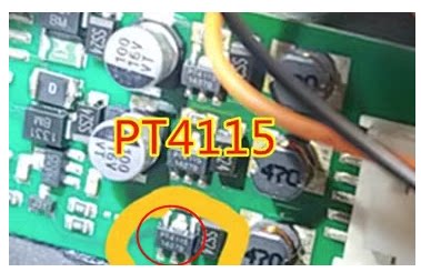 PT4115 PT4115B89E LED降压恒流驱动IC锡三极管SOT89-5脚 全新