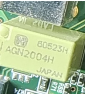 AGN2004H 8脚继电器 插脚 两开两闭 全新进口