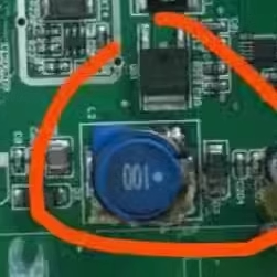 100 10UH 电感 比亚迪东风风光580荣威幻速智能盒蓝色电感全新2脚