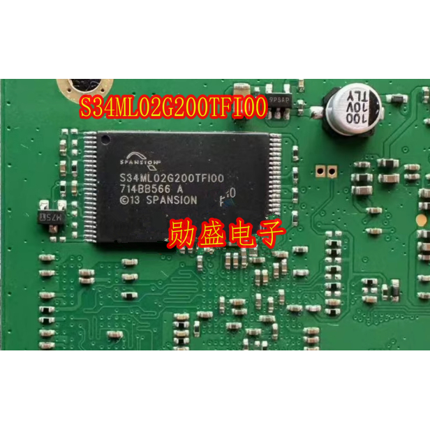 S34ML02G200TFI00 汽车电脑板内存存储IC芯片TSSOP48脚