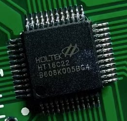 合泰原装HT16C22 48LQFP 段码屏LCD液晶屏显示驱动芯片IC