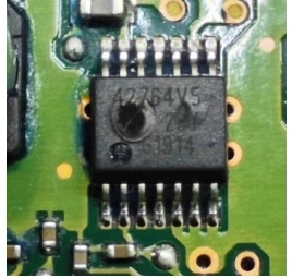 42764V5 汽车电脑板芯片 贴片铁底14脚