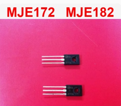 MJE172 JE172G MJE182 JE182G 汽车电脑板音频功放晶体三极管