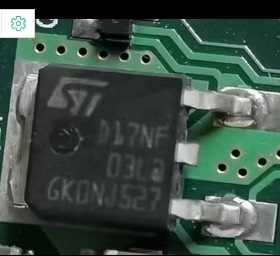 D1703L D17NF03L P1703 原装MOS场效应贴片三极管N沟道TO252封装