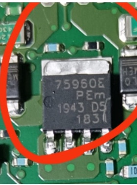 原装 BUK7Y59-60EX 丝印75960E 封装TO-252 全新场效应管芯片ic