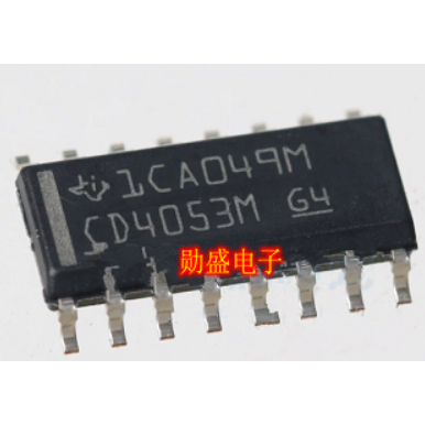 CD4053M CD4053BM96 汽车电脑板多路复用逻辑IC芯片SOP16脚