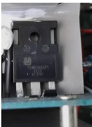 YGW60N65F1 新能源汽车逆变器场效应三极管 拆机测试好